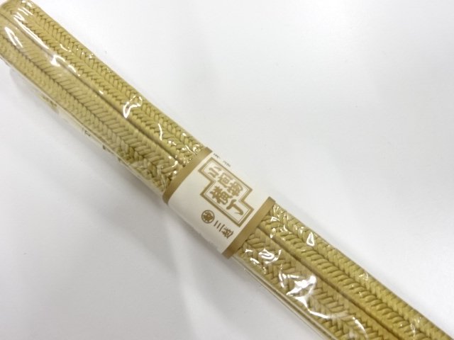  大特価品　未使用品　正絹　ゆるぎ組帯締め